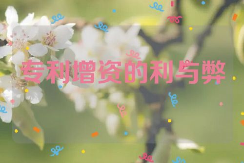专利增资的利与弊