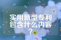 实用新型专利包含什么内容？