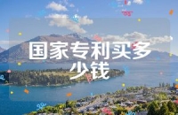 国家专利买多少钱