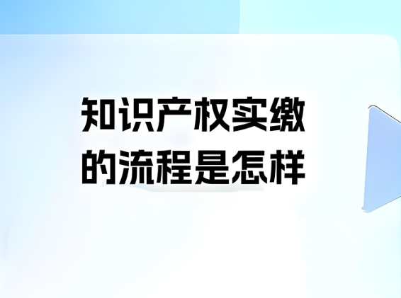 知识产权实缴流程